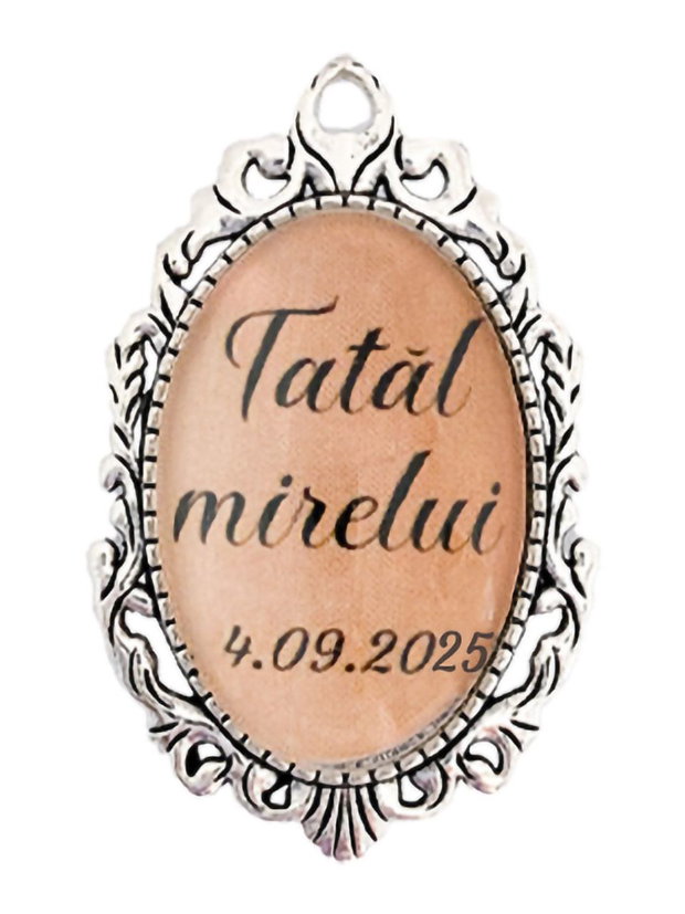 Cocarda brosa tatal mirelui