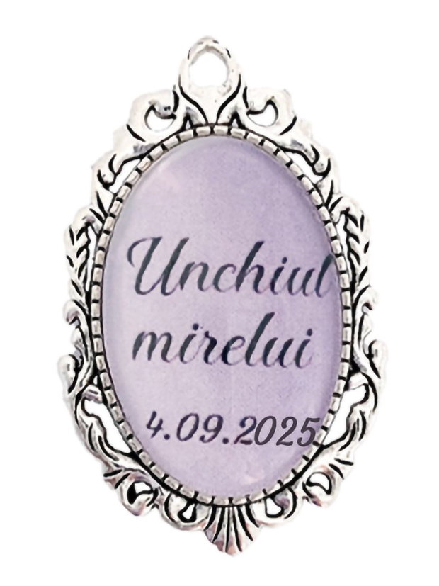 Cocarda brosa unchiul mirelui