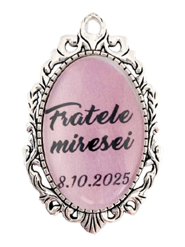 Cocarda brosa fratele miresei