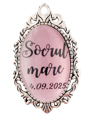 Cocarda brosa socru mare