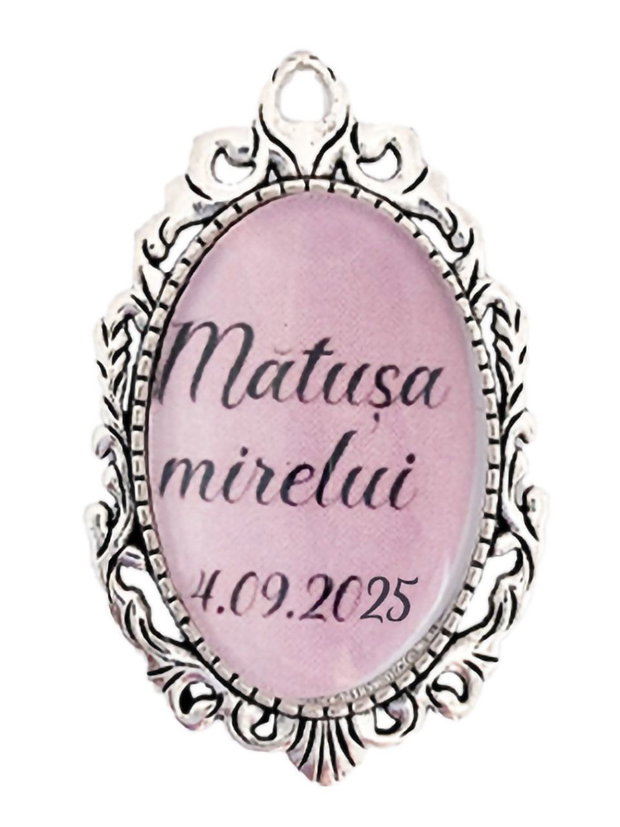 Cocarda brosa matusa mirelui