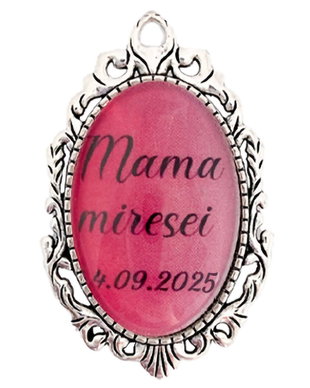 Cocarda brosa mama miresei