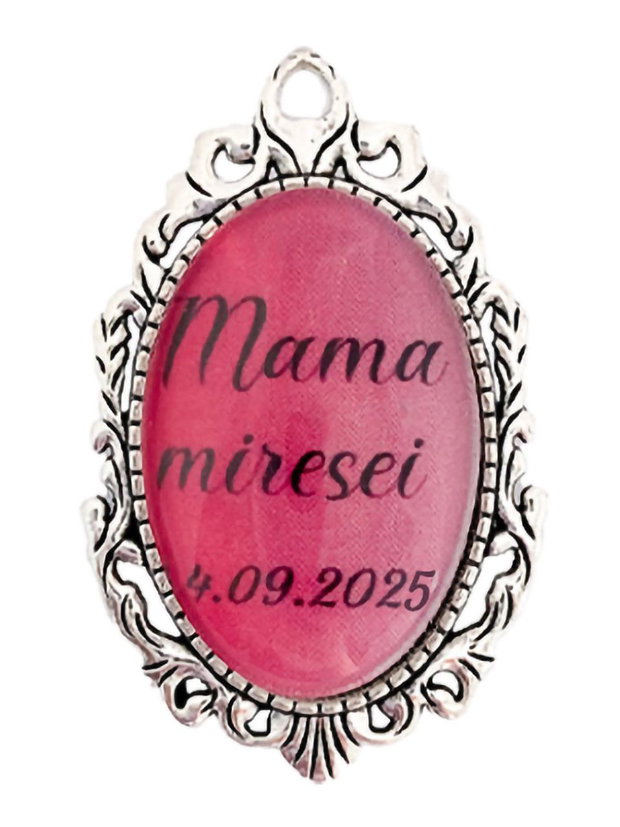 Cocarda brosa mama miresei