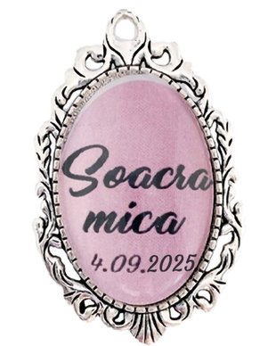 Cocarda brosa soacra mica