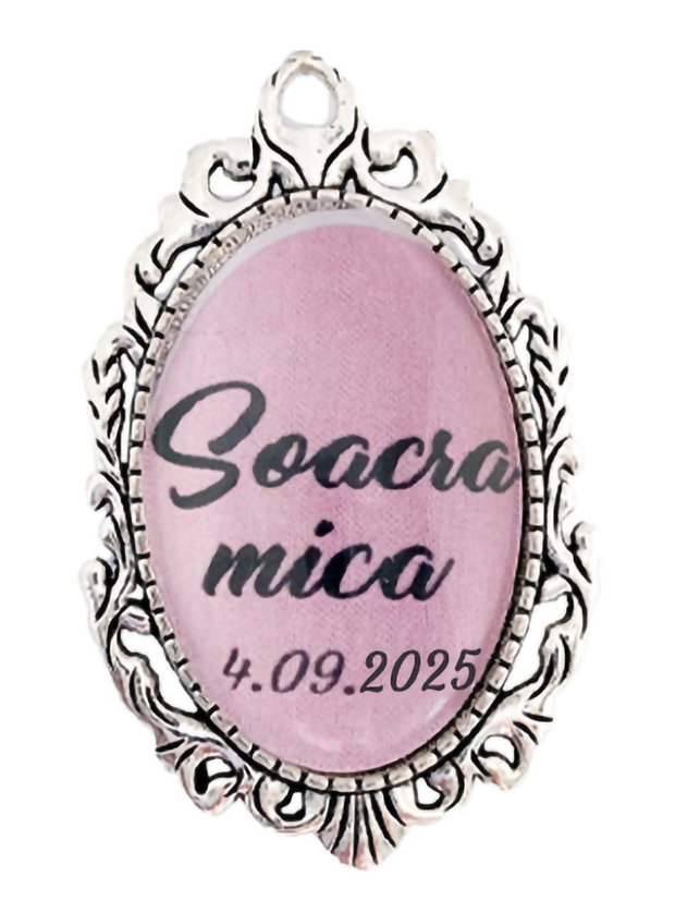 Cocarda brosa soacra mica