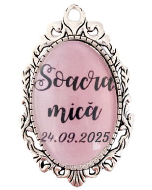 Cocarda brosa soacra mica