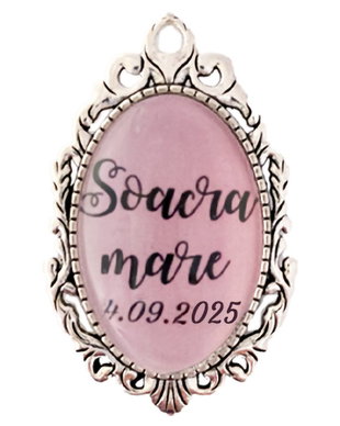 Cocarda brosa soacra mare