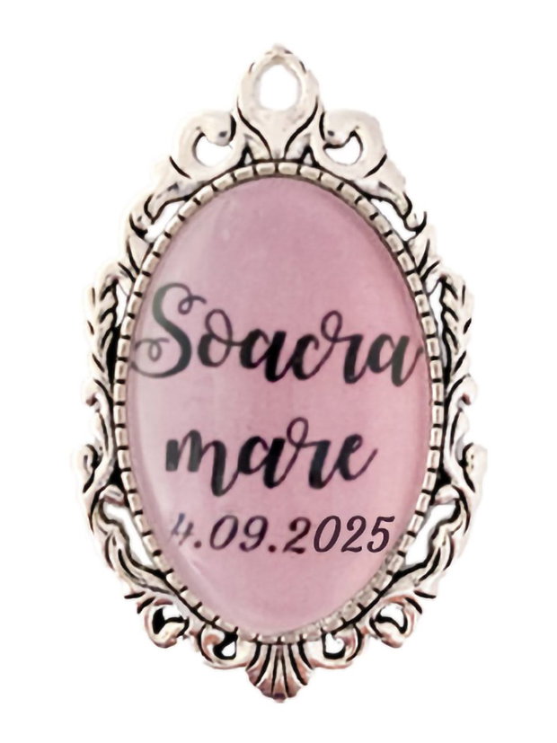 Cocarda brosa soacra mare