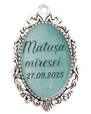 Cocarda brosa matusa miresei