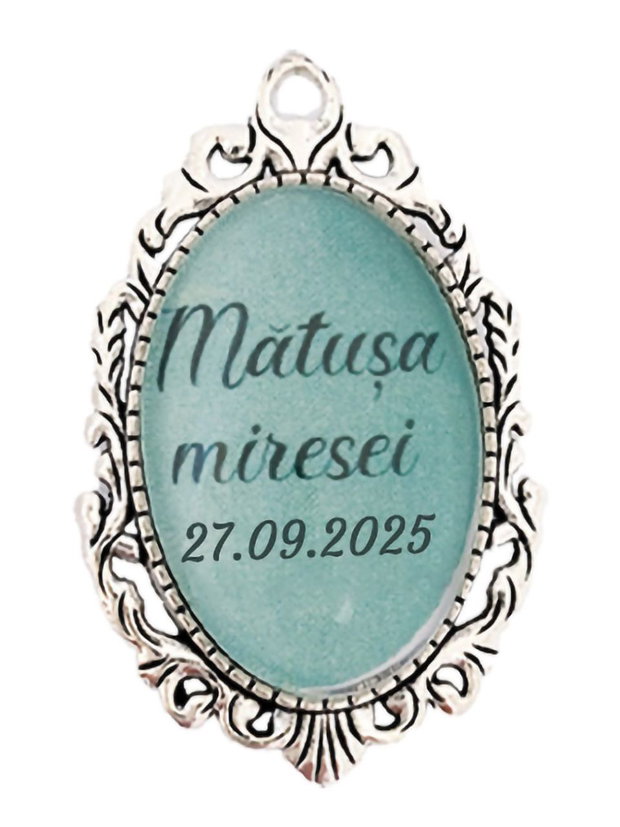 Cocarda brosa matusa miresei