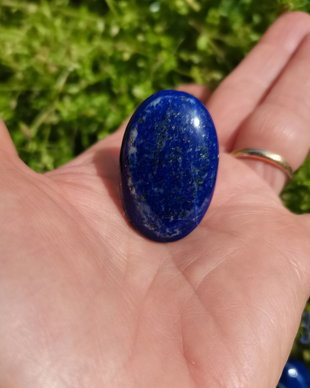 Inel Lapis lazuli si Argint 925 - IN1480 - Inel albastru reglabil, cadou sotie, inel cadou, bijuterii cadou, bijuterii lapis lazuli, cristale vindecatoare, cristaloterapie, cristale de colectie