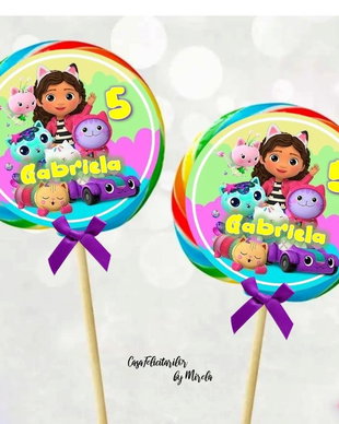 Stickere personalizate Gabby s dollhouse