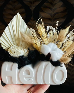 Decoratiune Hello