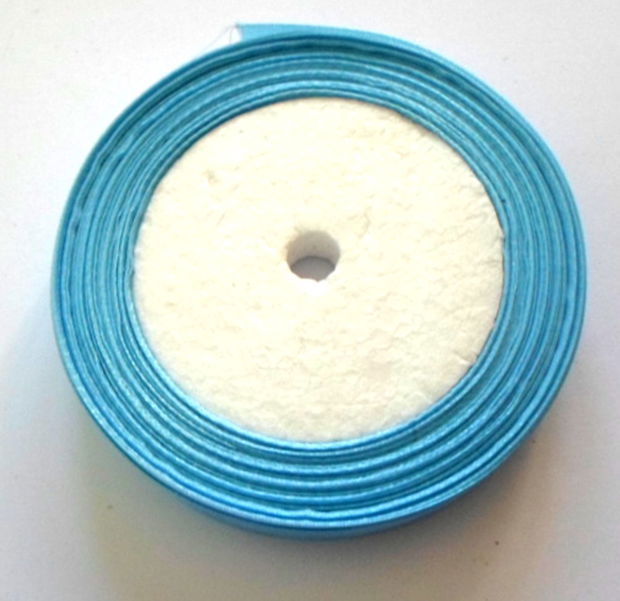 Panglica organza albastru