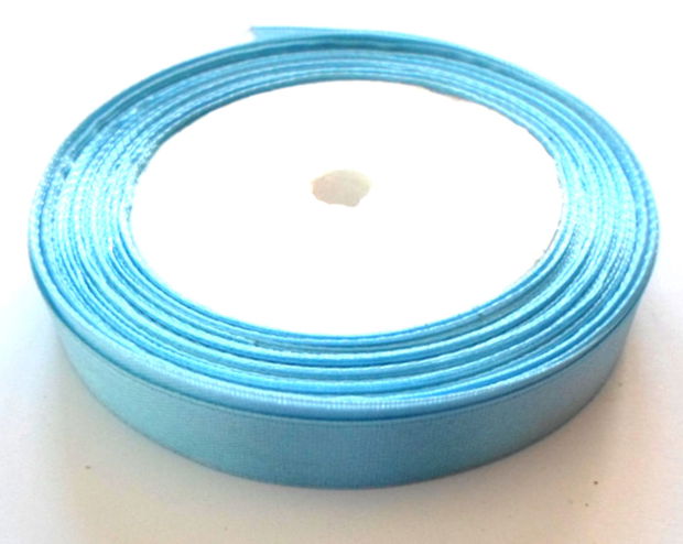 Panglica organza albastru