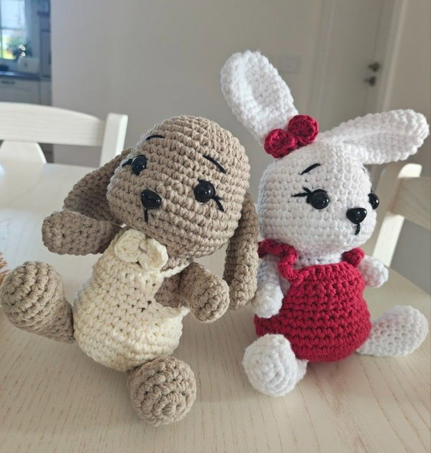 Iepurasi hand made by Irina 2