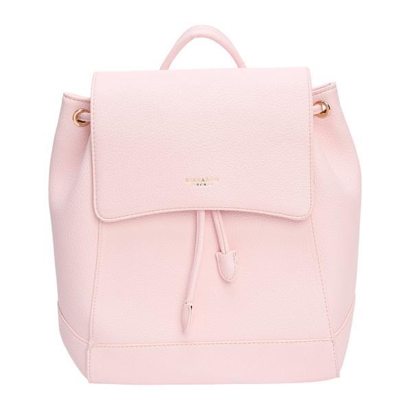 Rucsac Roz Pal cu Snur si Cusaturi
