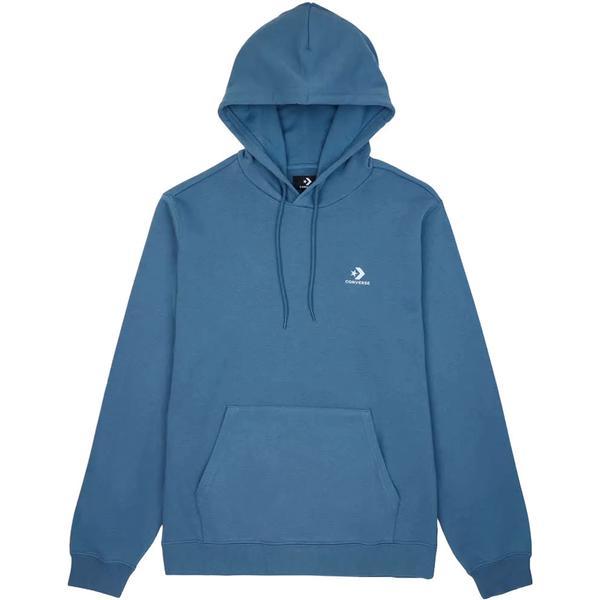 Hanorac unisex Converse Hoodie Converse Star Chevron Azul 10023874-A47, 2XS, Albastru