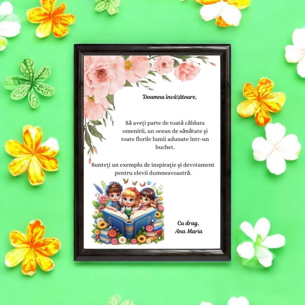 Tablou personalizat pentru Scoala, RFSC01