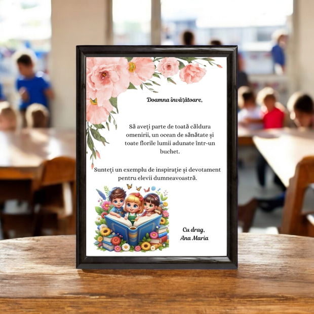 Tablou personalizat pentru Scoala, RFSC01