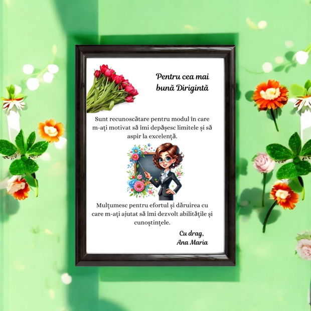 Tablou personalizat pentru Scoala, RFSC02