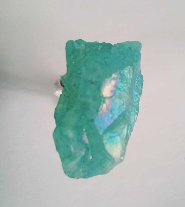 Quartz Aura Titan Blue
