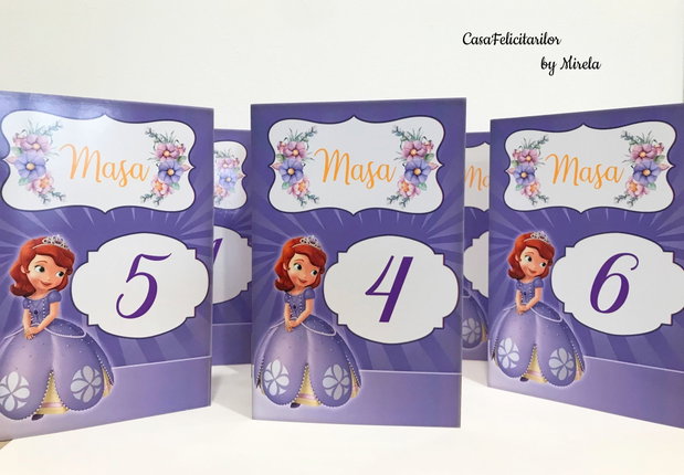 Plicuri de bani Printesa Sofia/Place carduri botez Printesa Sofia