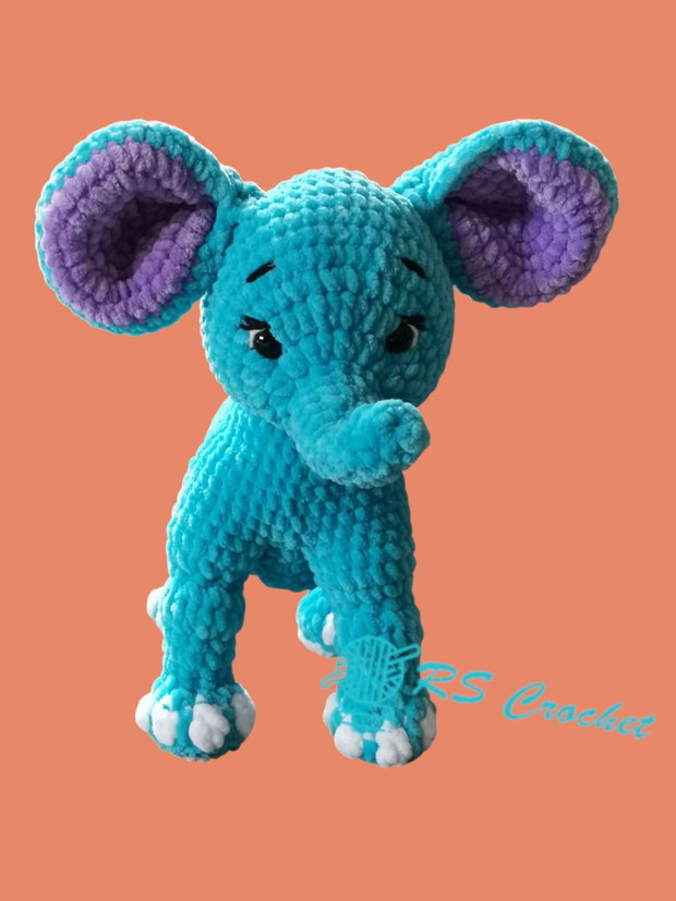 Elefant croșetat
