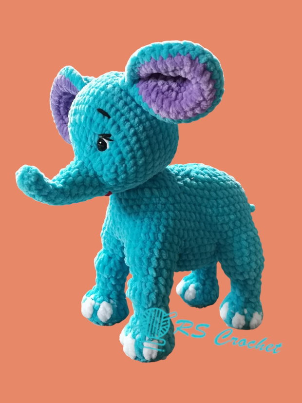 Elefant croșetat