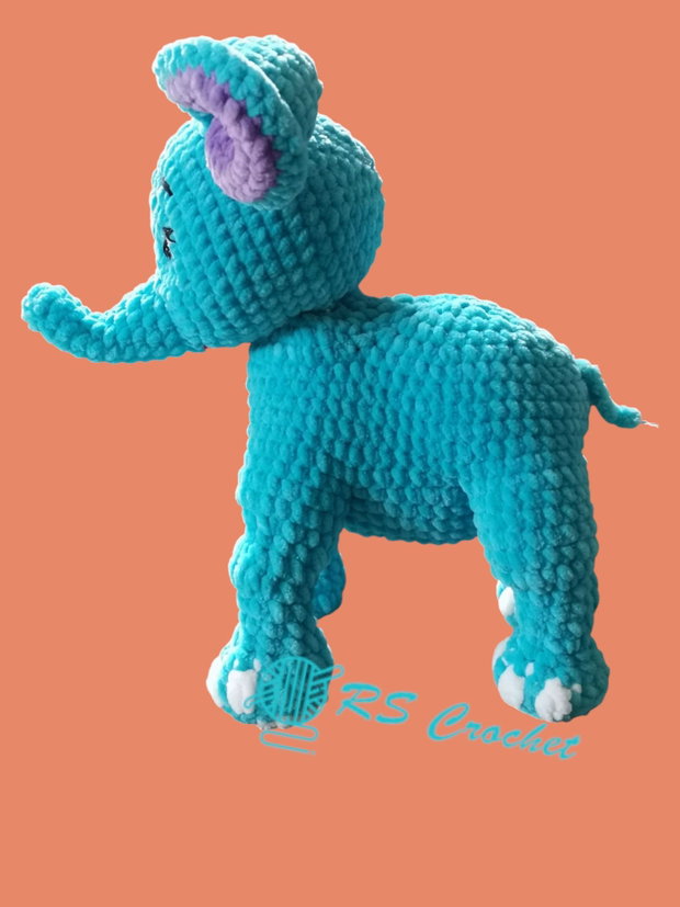 Elefant croșetat