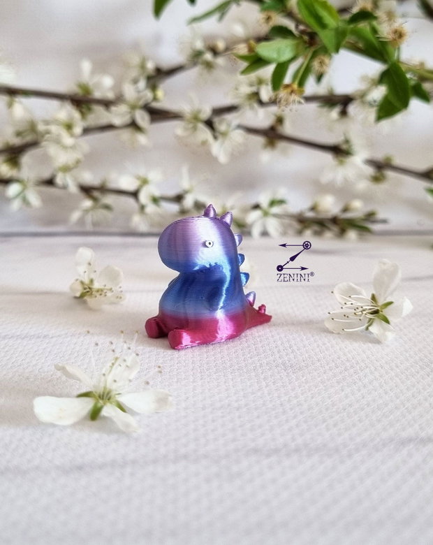 Marturie botez dinozaur printat 3D, marturie botez dinozaur, marturii botez personalizate, marturii botez cu nume