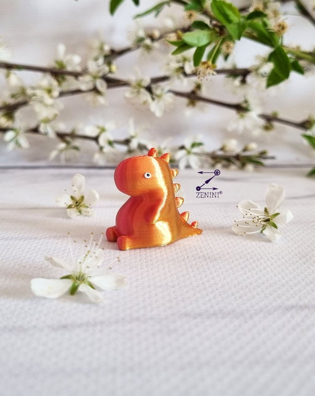 Marturie botez dinozaur printat 3D, marturie botez dinozaur, marturii botez personalizate, marturii botez cu nume