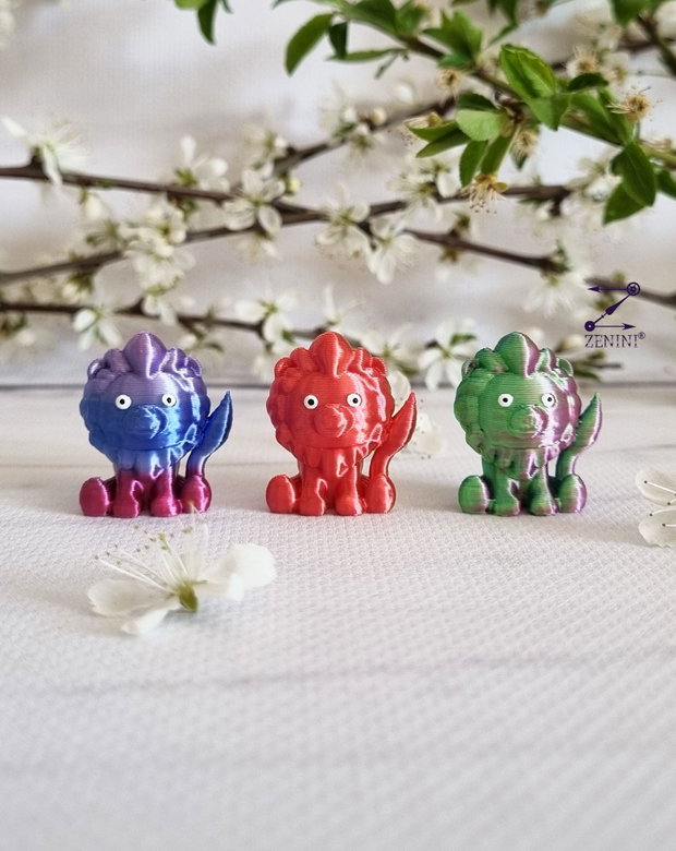 Marturie botez leu printat 3D, marturie botez leu, marturii botez personalizate, marturii botez cu nume