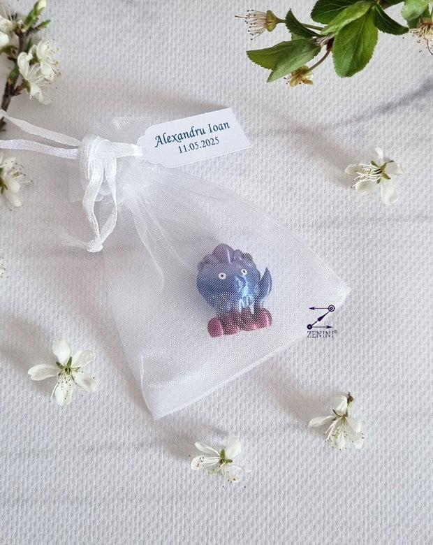 Marturie botez leu printat 3D, marturie botez leu, marturii botez personalizate, marturii botez cu nume