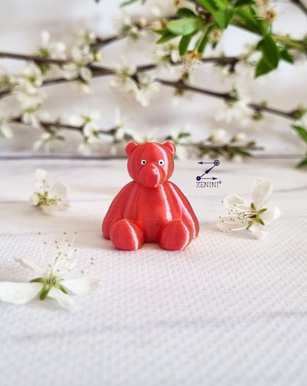 Marturie botez ursulet printat 3D, marturie botez ursulet, marturii botez personalizate, marturii botez cu nume
