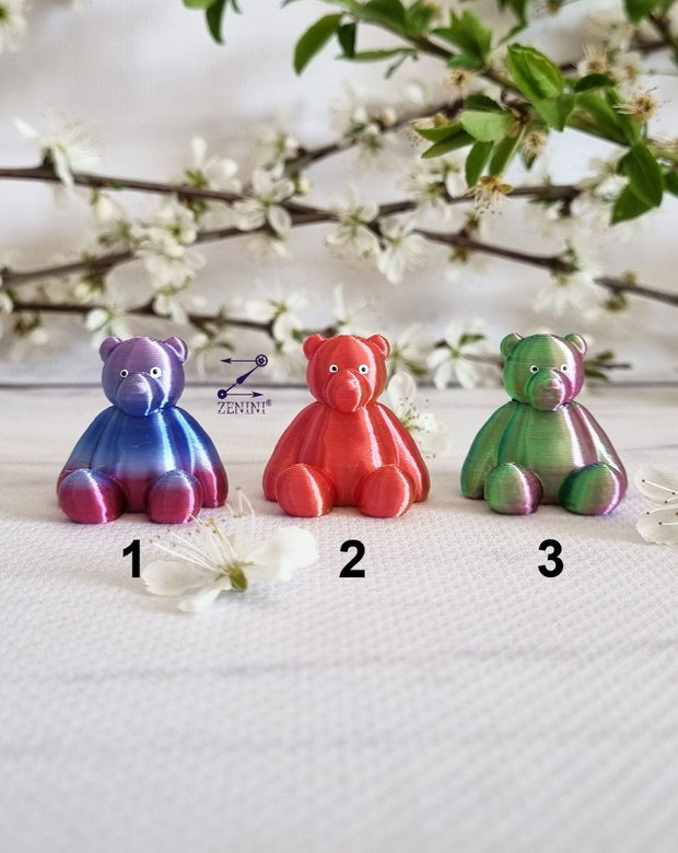 Marturie botez ursulet printat 3D, marturie botez ursulet, marturii botez personalizate, marturii botez cu nume