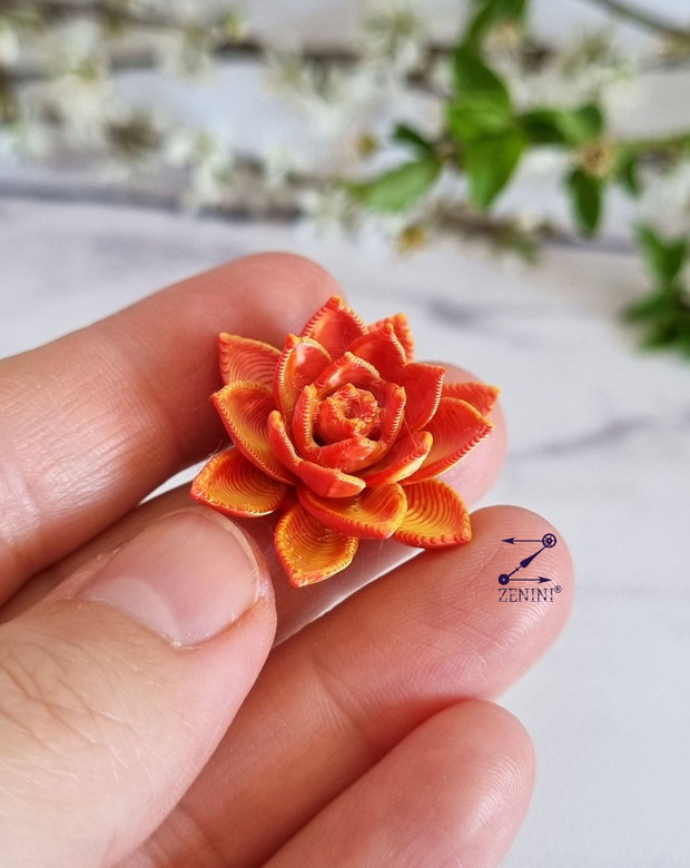 Marturie nunta floare 3D, marturie botez floare 3D, marturie botez floare, marturii botez personalizate, marturii botez cu nume, marturii nunta cu nume