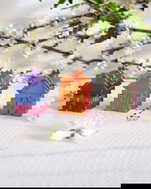 Marturie nunta casuta 3D, marturie nunta casuta, marturii nunta personalizate, marturii nunta cu nume