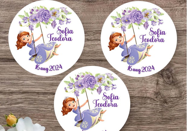Toppere baby Printesa Sofia