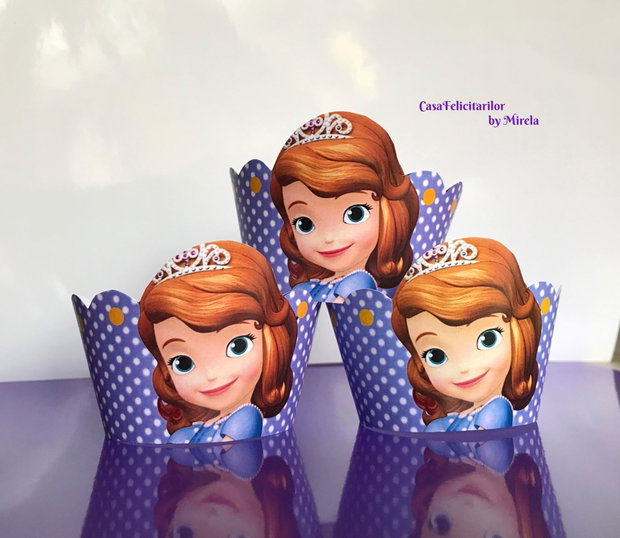 Toppere baby Printesa Sofia