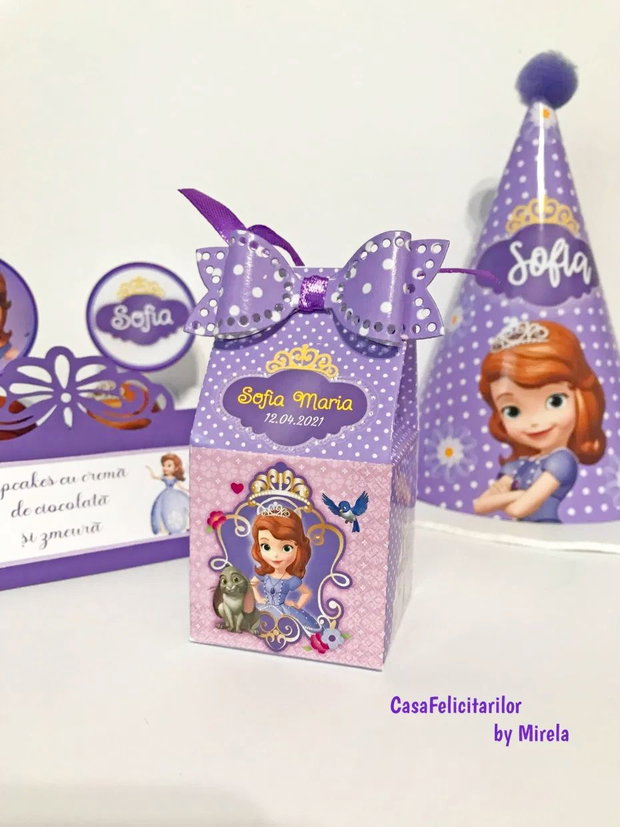 Toppere baby Printesa Sofia