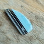 Cabochon opal albastru, 33x14 mm