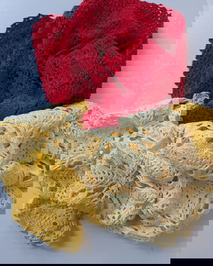 Lot piese croșetate