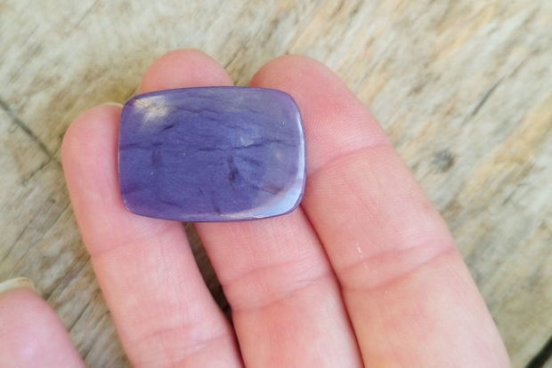 Cabochon charoite, 35x23 mm