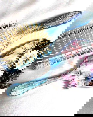 set perie de par si oglinda 48107