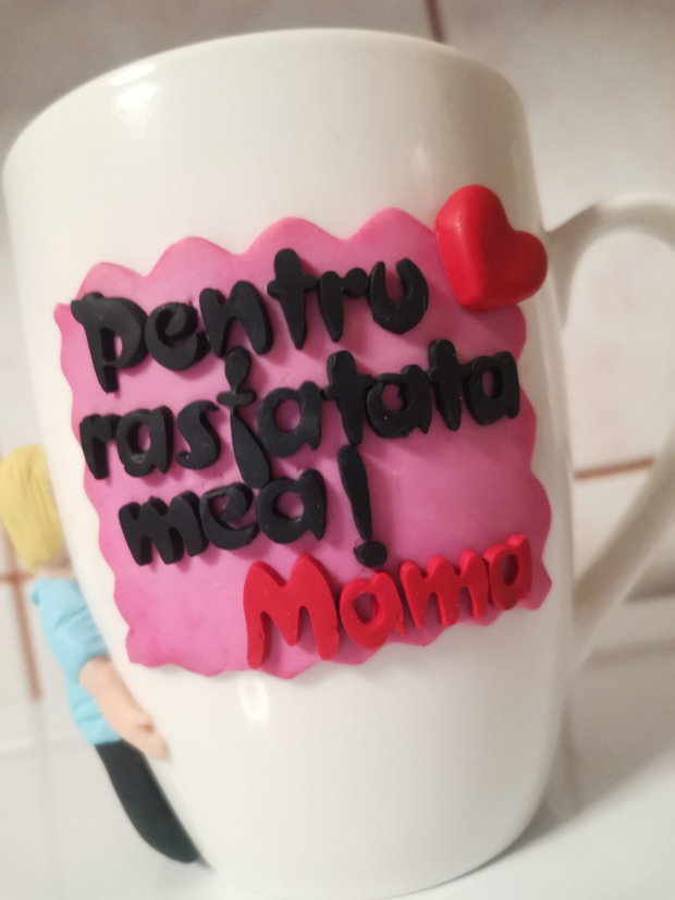Cana personalizata mama si copii