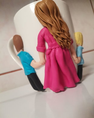 Cana personalizata mama si copii