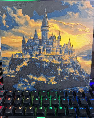 Harry Potter Hogwarts Castle - Tablou 3D