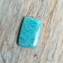 Cabochon amazonit, 25x18 mm