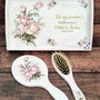Set gatitul miresei, set vintage mireasa, set perie si oglinda, set tava mireasa, set nunta, set shabby chic, tava mireasa
